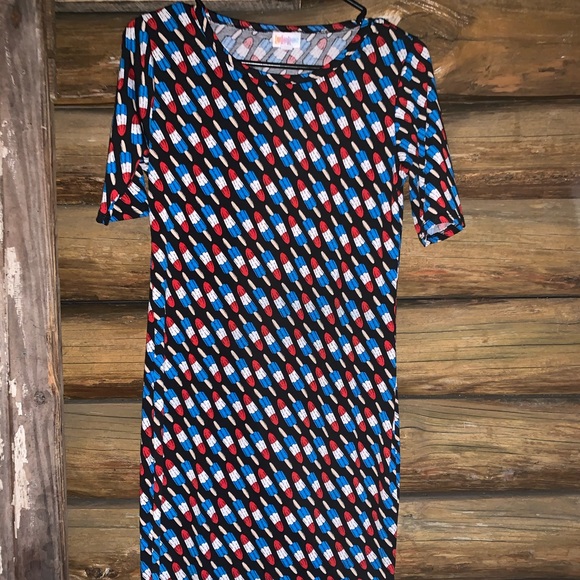 Lularoe bomb pop Julia Xs Americana unicorn - Picture 1 of 1